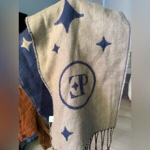 Reversible enchant hallmark Christmas scarf